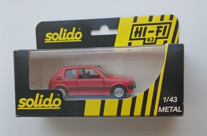 PEUGEOT 205 GTI en Boîte d' ORIGINE - 1989